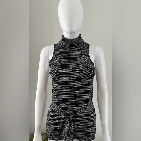M MISSONI Space-Dye Sleeveless Mock-Neck Top - NEW - Picture 3 of 8